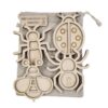 Kiddi - Mini vulvormen - Speel Tray Mini  set insecten