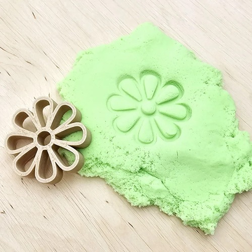 SensoryFun Groene Magic Sand, kinetisch zand