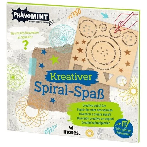 spiral2 Moses PhänoMINT creatieve spiraal set hout