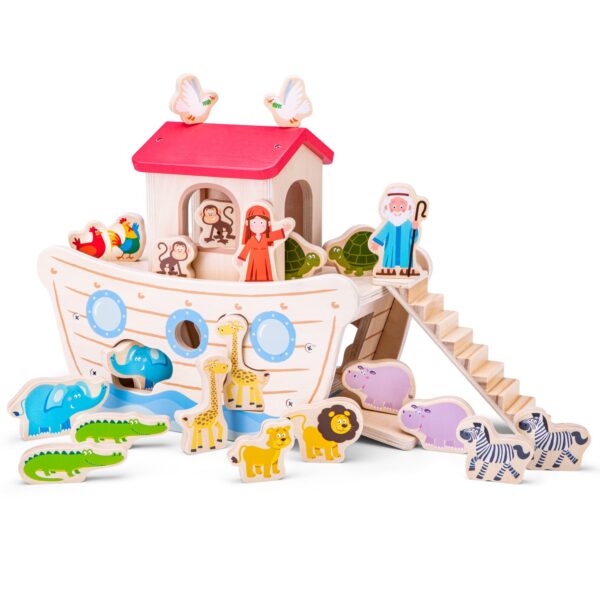 ark van noach New Classic Toys Vormenboot "Ark van Noach"