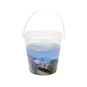 Eduplay Emmer transparant  doorzichtige emmer 2,5 liter