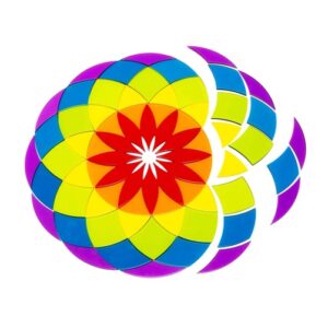 Eduplay Acrylic Shape large Mandala Transparante mandala voor lichttafel