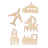 Eduplay zandkammen - zand en speel set 12 houten figuren