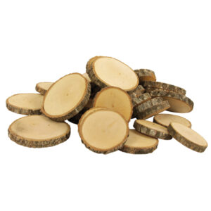 Eduplay Natural Houten ronde planken 1 kg