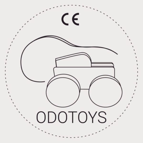 Odotoys bouwset met wielassen voor open einde spel