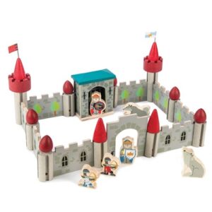 Tender Leaf Toys Wolf Castle - chateau de loup - houten wolf kasteel
