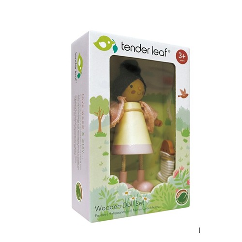 pop en baby (1) Tender Leaf Popje -Mrs. Forrester And Baby