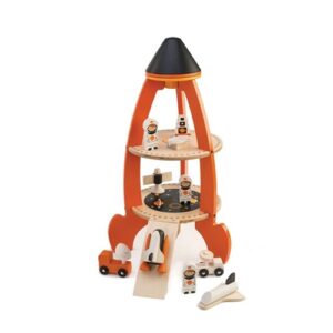 Ontdek de Tender Leaf Toys Wolf Cosmic Rocket Set – Ruimteraket & Speelset in één!
