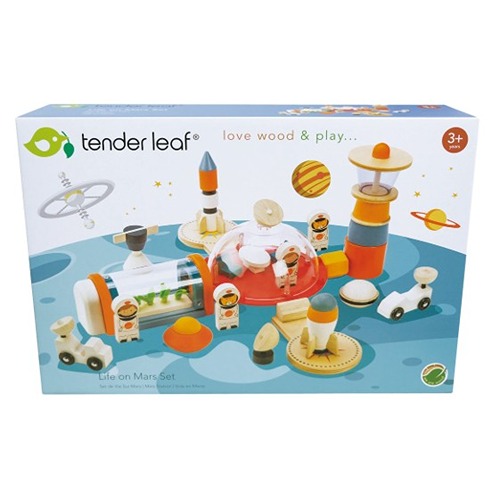 ruimte7 (1) Tender Leaf Toys Life on mars set - leven op mars speelset - ruimtestation