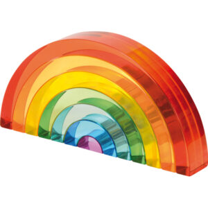 Eduplay Acrylic Rainbow stones Eduplay Acryl Regenboogvormen – Spelen met Licht, Kleur & Schaduw