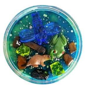 Creatief spelen met SensoryFun sensory dough – rivier van speelklei en materialen