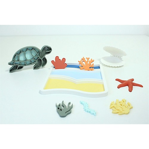 kids-kabinet-vulvorm-pla-loose-part-zeester (1) Kids Kabinet PLA Koraal set van 5 figuren