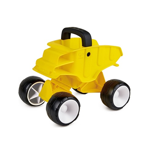 Dump Truck Geel – Hape Kiepwagen | Stevig Speelgoed voor Buiten en Binnen