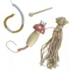 Inhoud wolset Pompom maken van Egmont Toys – kleurrijke wol, pomponmakers en accessoires voor kinderen