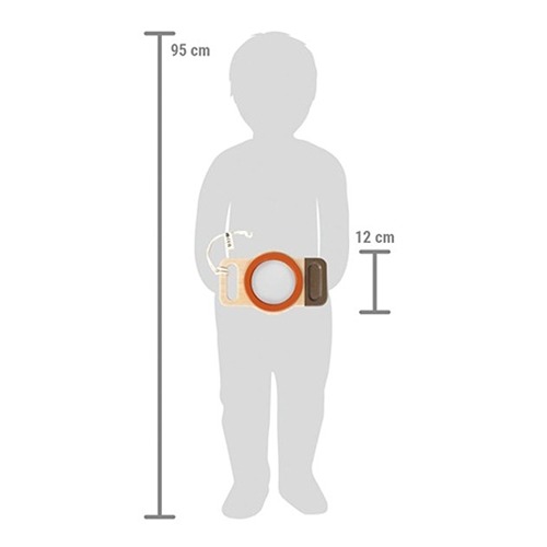 natuuronderzoek kinderen, insecten bekijken vergrootglas, avontuurlijk buitenspeelgoed, vergrootglas met draagriem, kindvriendelijk vergrootglas leren en ontdekken speelgoed. natuur speelgoed FSC, speelgoed vergrootglas XXL
