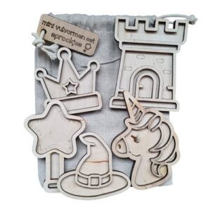 minivulvorm sprookjes (1) Kiddi mini vulvormen vultray sprookjes van hout