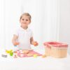Houten picknickmand set met 27 onderdelen van New Classic Toys