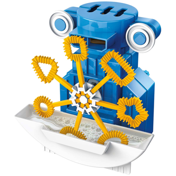 educatief-speelgoed-stem-bellenblaas-robot-bouwset-stem-speelgoed.jpg Mechanisme van 4M Bellenblaas Robot met oppervlaktespanning uitleg