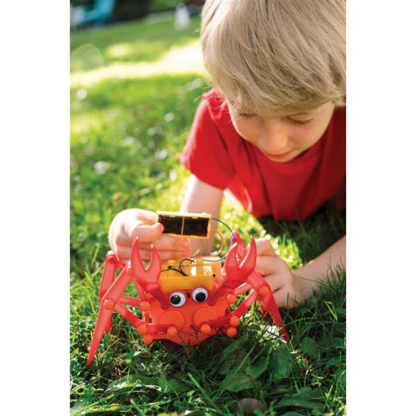KidzLabs krab robot in onderdelen – educatief bouwpakket