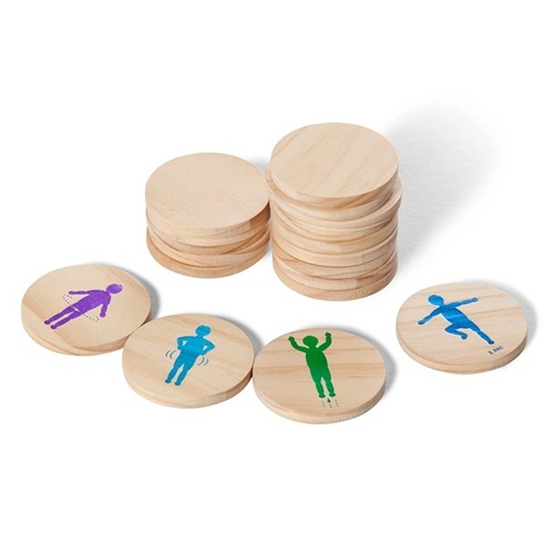 Bewegend leren met BS Toys Moves denkspel