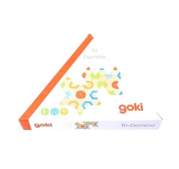Driehoekige dominostenen van Goki Tri Domino educatief spel