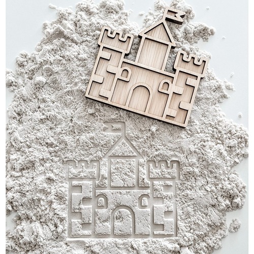 Leuk met Letters vultray kasteel met zand het Speellab