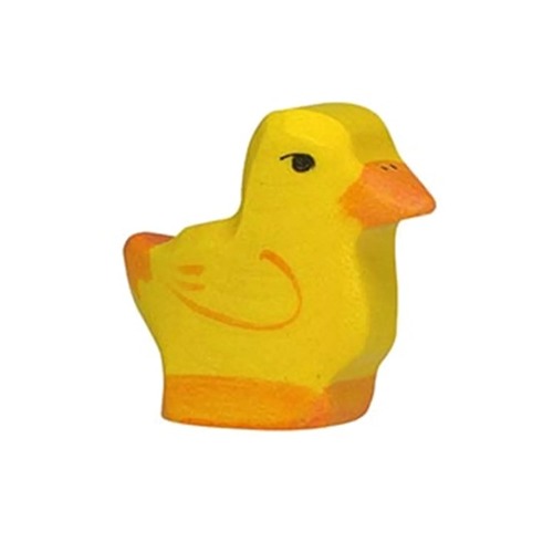 holztiger--houten-kuiken-duurzaam-educatief-speelgoed Van duurzaam hout handgemaakte kuiken waldorf geinspiteerd van Holztiger bij Het Speellab