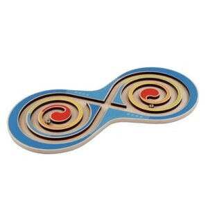 Goki houten motoriek skills bord voor kinderen vanaf 3 jaar