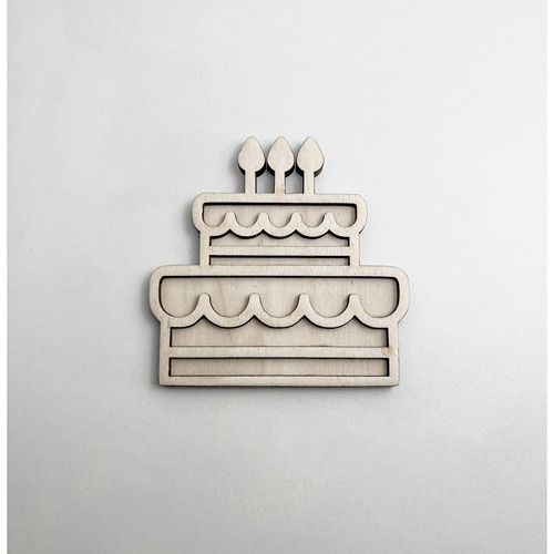 houten vultray taart Leuk met Letters voor sensorisch spel