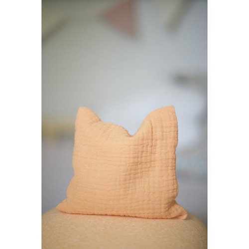 oranje-pittenzak-pastel-pit-and-play-sensorisch Handgemaakte pittenzak oranje pastel regenboog met kersenpitten