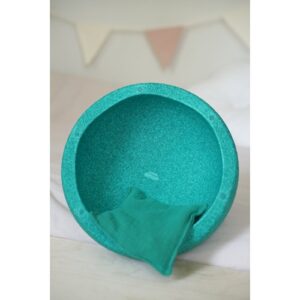 pit-and-play-pittenzak-groen-regenboog.jpg (1) Regenboog groen pittenzak voor sensorisch spel