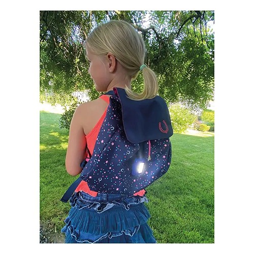 LED hoofdlampje van Beleduc voor natuurspel en exploratie – verkrijgbaar bij Het Speellab