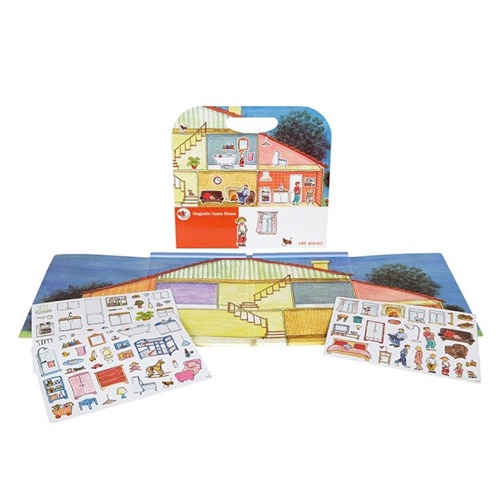 Egmont Toys magneetboek huis creatief magnetisch speelboek voor kinderen