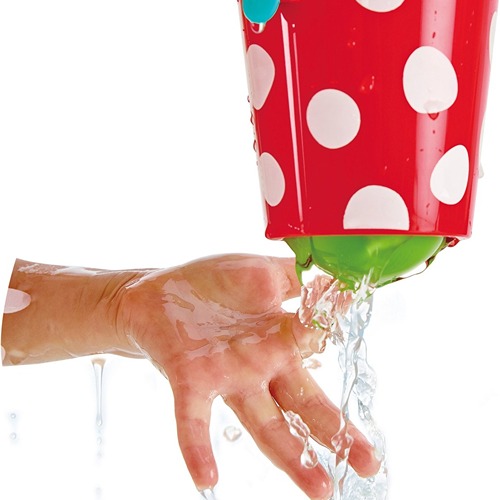 Happy Buckets Set van Hape bij Het Speellab als veilig badspeelgoed voor baby’s.