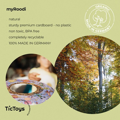 Indoor frisbee voor kinderen MyRoodi van TicToys bij het speellab