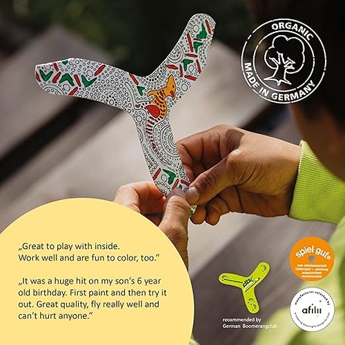 MyFibo boemerang als activiteit voor kinderfeestjes bij het Speellab