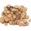 Goki houten takkenschijfjes – 100 stuks natuurlijk knutselmateriaal