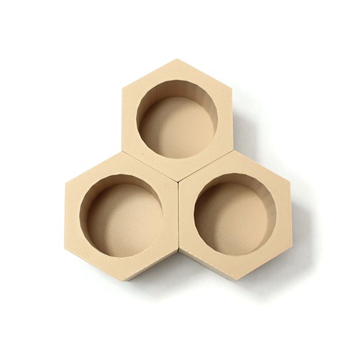 PLA honingraatjes van Kids Kabinet voor sensorisch spel bij Het Speellab