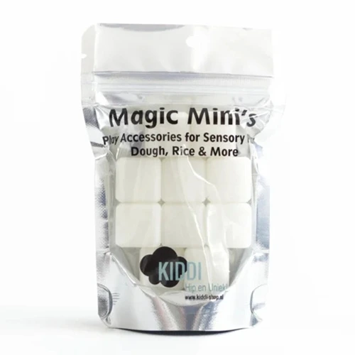 Kiddi Magic mini;'s glow in the dark PLA figuren voor fantasierijk rollenspel, sensorisch en open einde spel