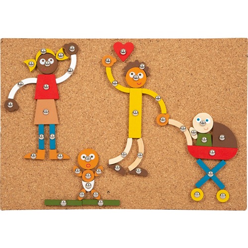 Small Foot hamertje tik huis en familie houten constructiespeelgoed voor oudere peuters en kleuters bij het Speellab