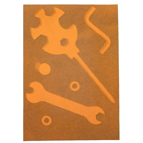Educatief oranje zonnepapier voor creatieve en wetenschappelijke experimenten met kinderen